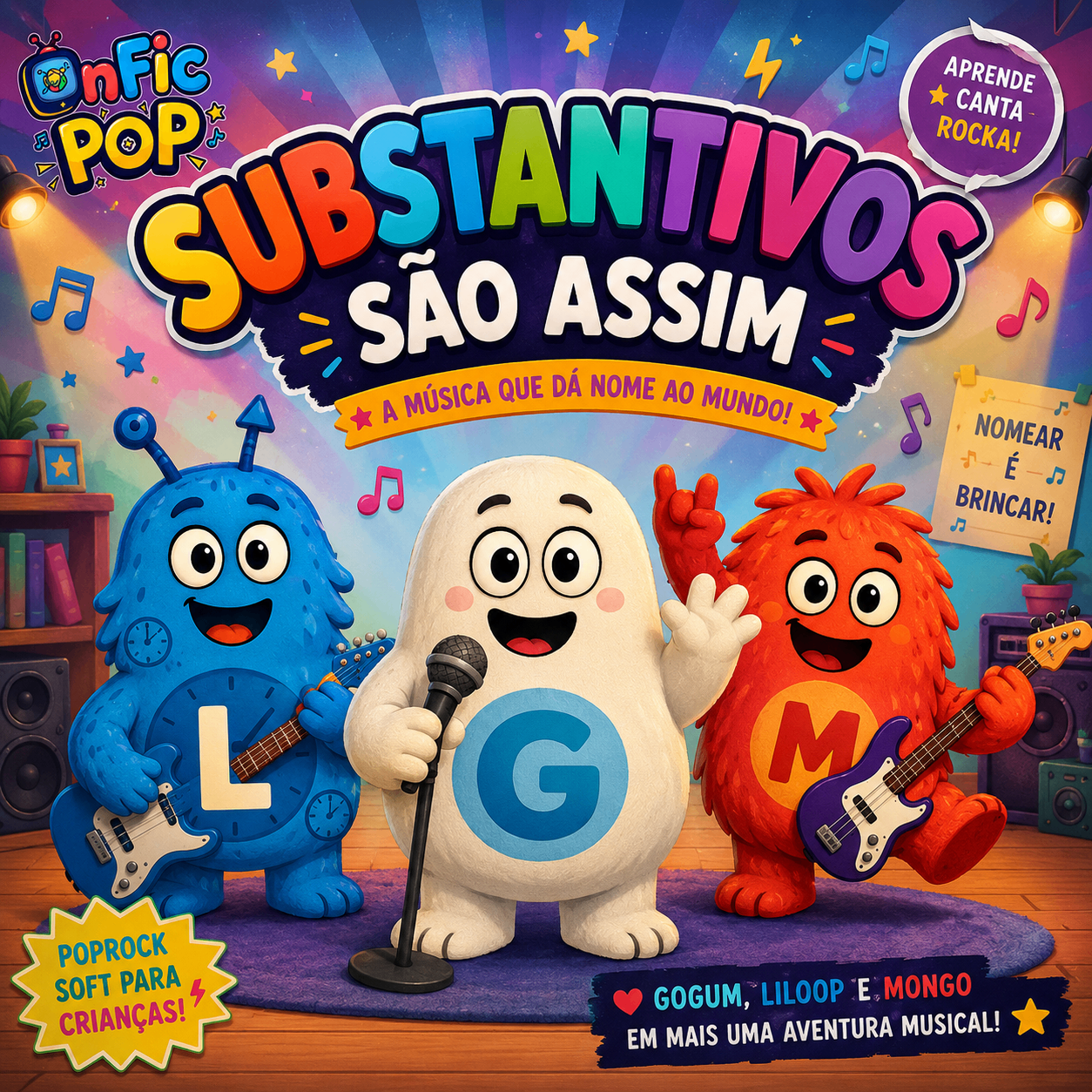 Substantivo é o Nome do Mundo